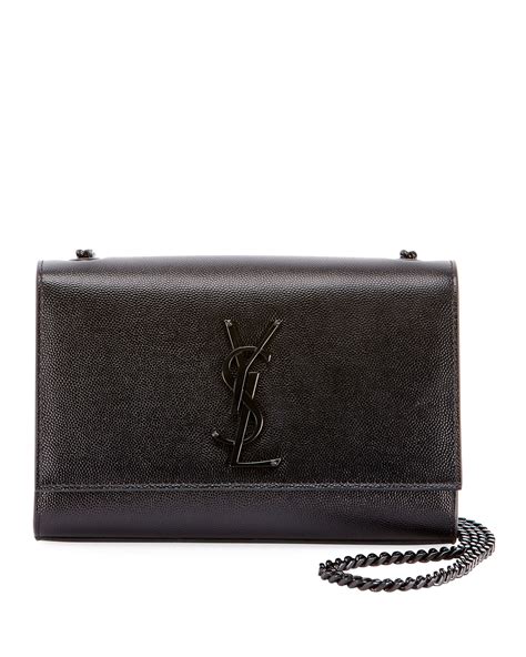 ysl leather chain shoulder bag|ysl small shoulder bag.